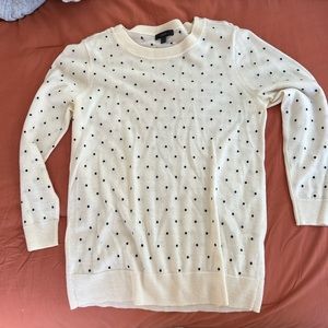 J Crew Polkadot Sweater
